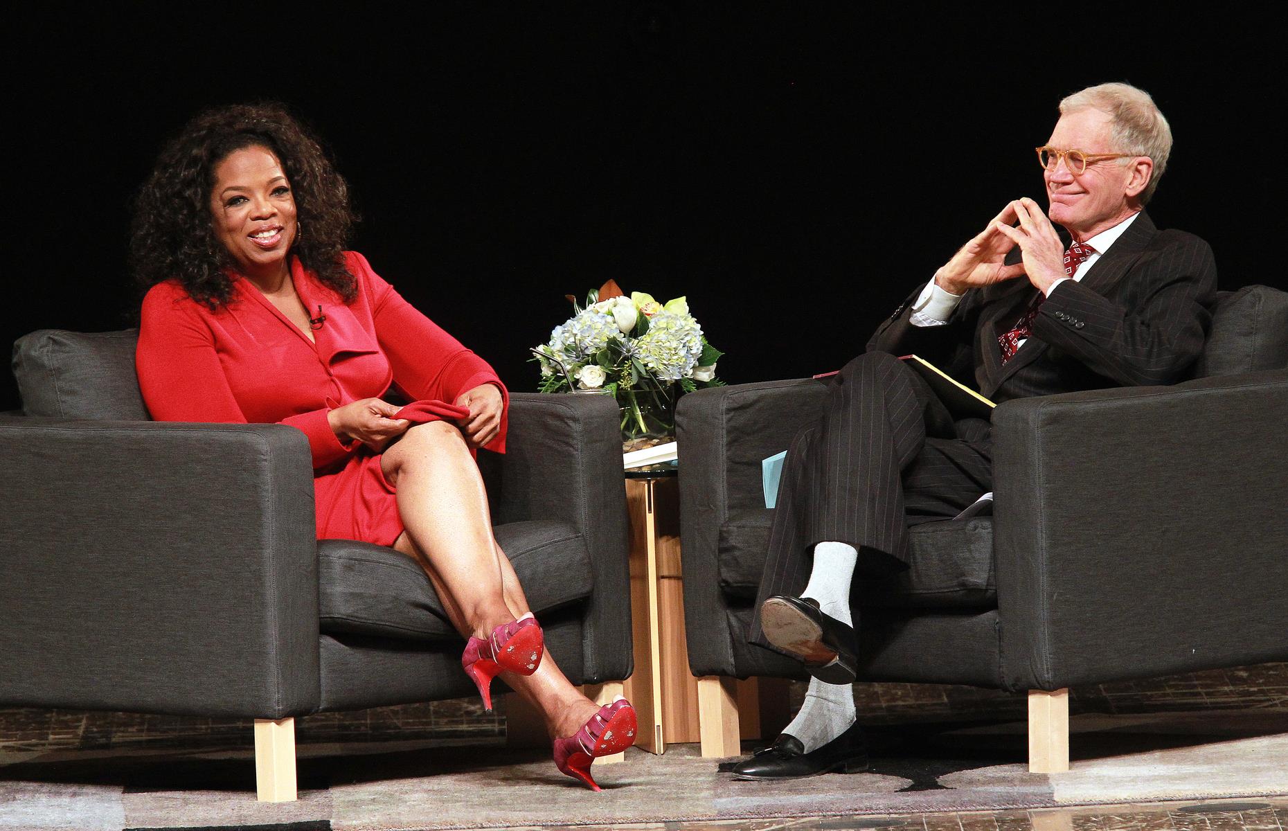 Oprah Winfrey: then